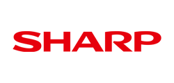 โลโก้ SHARP หนึ่งในแบรนด์ที่เลือกใช้บริการงานพิมพ์