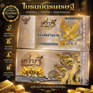 แบงค์ขวัญถุงเรียกทรัพย์ | ธนบัตรมงคลเสริมโชคลาภ